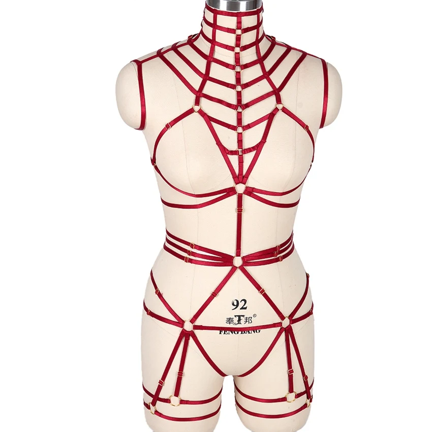 Женский бюстгальтер с подвязками винно красный топ в клетку сексуальные чулки