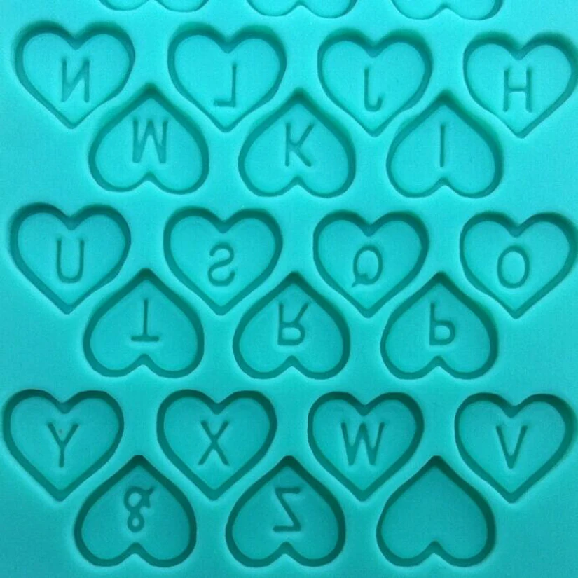 Liebe Hauptstadt Brief Silikon Form Fondant Kuchen Dekorieren Werkzeuge Backform – Detail 3