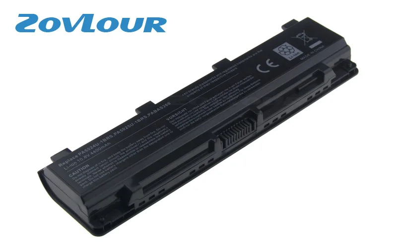 Zovlour аккумулятор для ноутбука Toshiba Satellite C800 C805 C840 C850 C855 C870 L800 L805 L830 L835 L840 L850 L855 PA5024U-1BRS