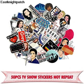 

20Set E1570 50pcs Grey's Anatomy Cartoon Sticker For Notebook PC Skateboard Bicycle Car Moto DIY Waterproof Toy Gift
