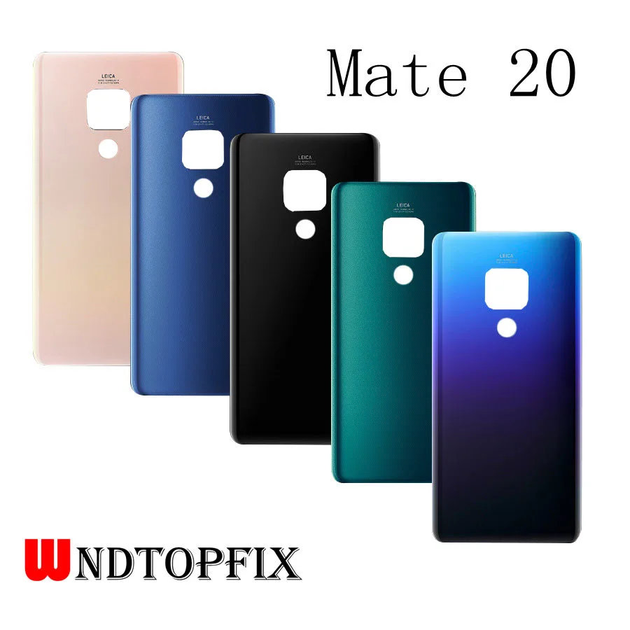 Чехол для huawei mate 20 Lite, Задняя стеклянная панель, чехол для задней двери, чехол для huawei mate 20 Pro, чехол для аккумулятора mate 20, чехол