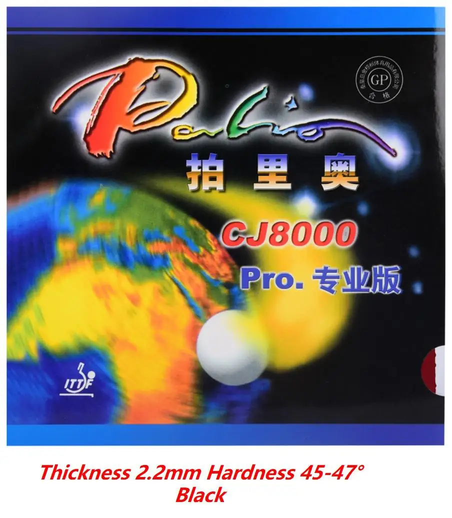 Palio Pro Cj8000 Pips-in настольный теннис/Pingpong Резина с голубой губкой - Цвет: red
