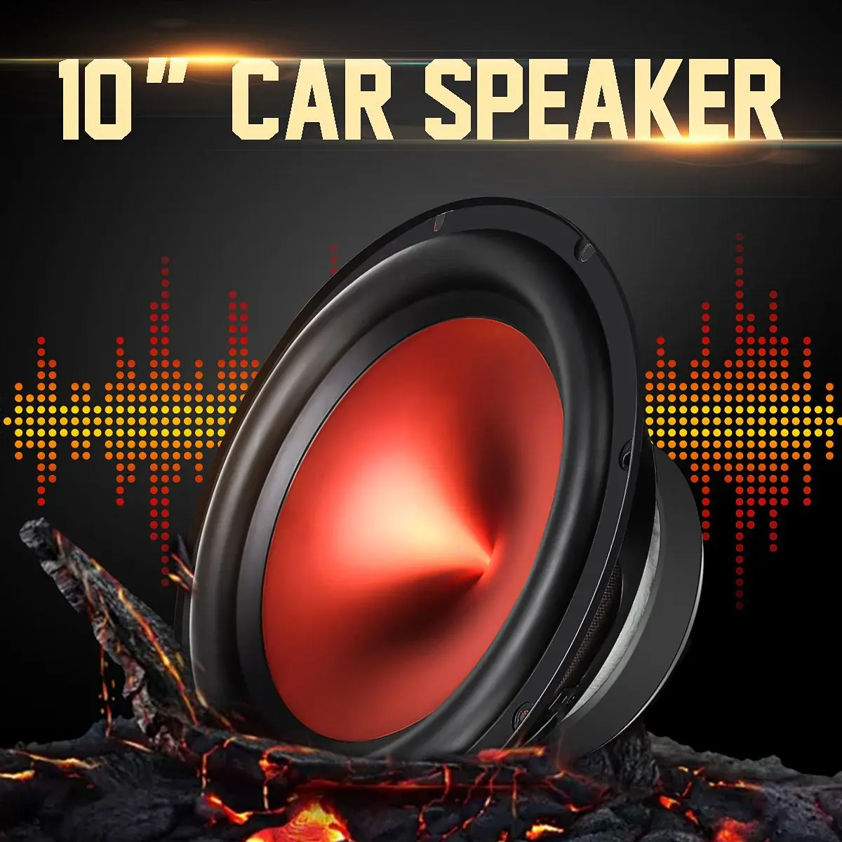 

50 Core 10 Inch 1500W High Powers Car Woofer Car Speaker Stereo 360 Degree Stereo Surround Subwoofer Car General purpose