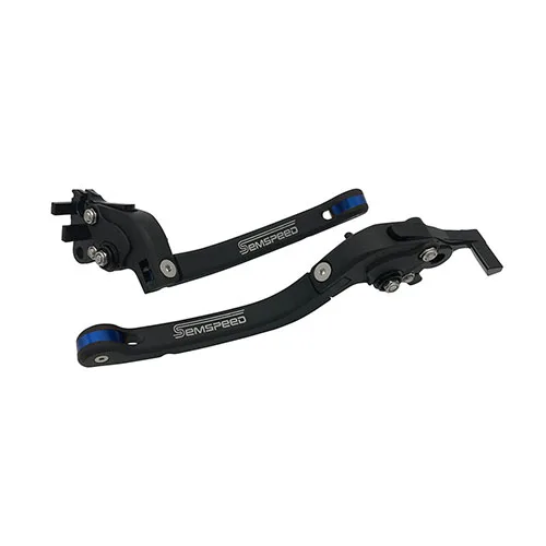 Для SUZUKI GSXR GSX-R 600 750 GSXR600 GSXR750 K6 K7 K8 K9 аксессуары для мотоциклов с ЧПУ Складные только тормозные рычаги сцепления - Цвет: Синий