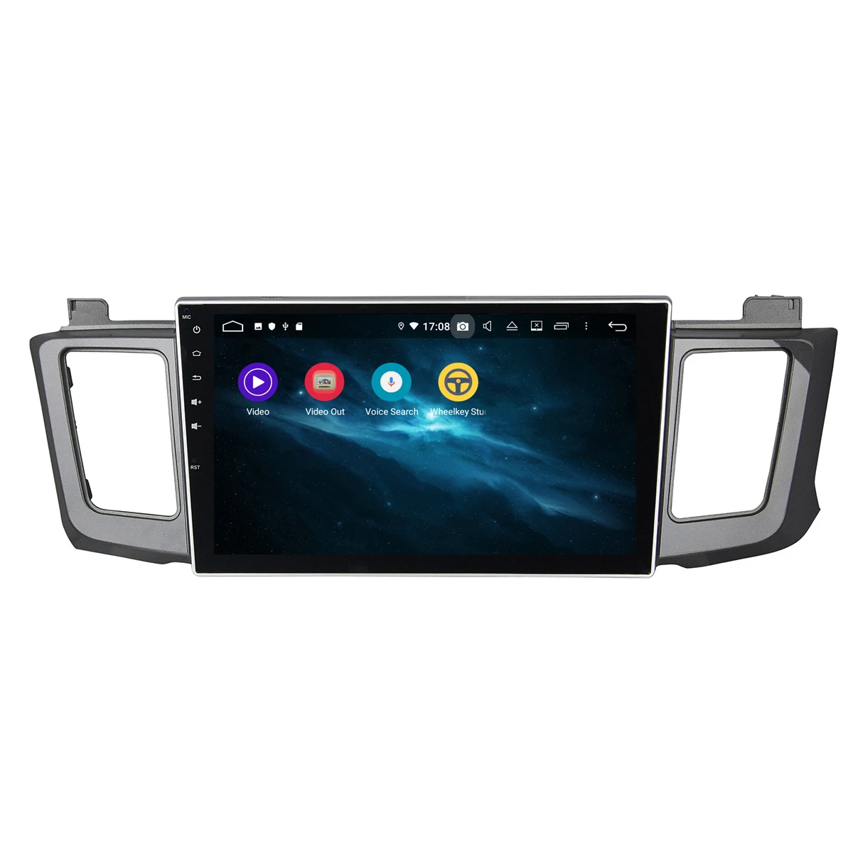 Discount Android 9 With DSP For TOYOTA RAV4 2012-2015 Full Touch Car radio video player Multimedia GPS navigation accessories Sed 4