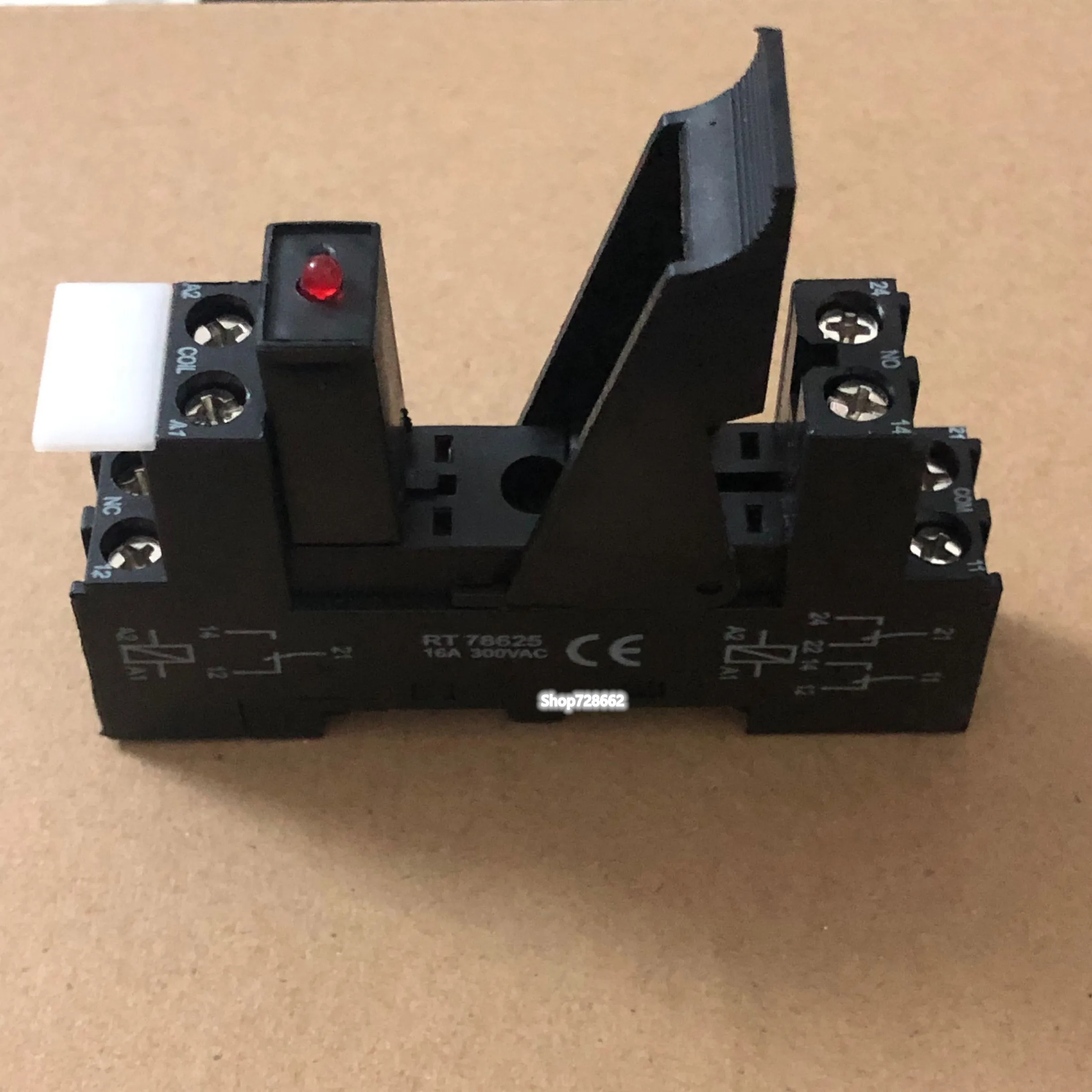 5x Relais Sockel RT78625 - Für G2R-1 G2R-2 Relais 5PIN/8PIN