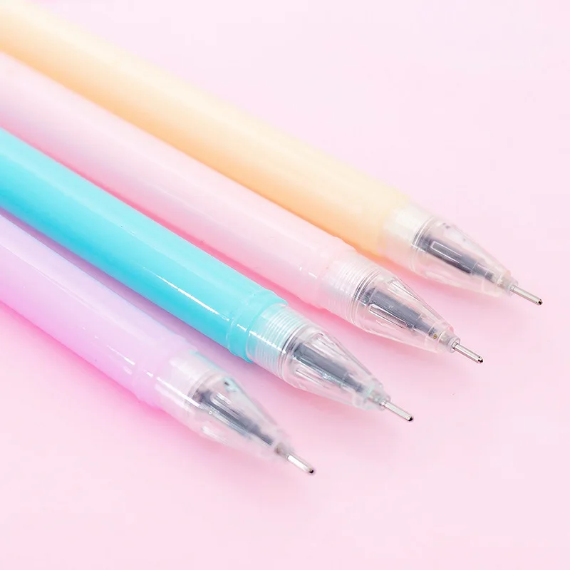 4 шт. милый набор гелевых ручек icecream мини-шариковые ручки popsicles новые Канцтовары офисный школьный F753
