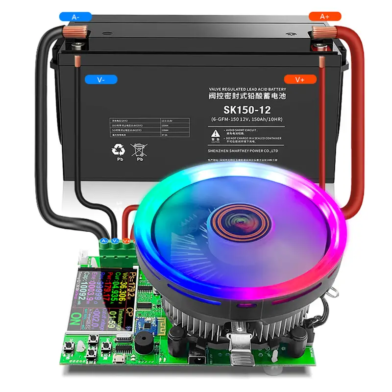 DL24/P Color 2.4" APP DC USB tester electronic load 18650 battery capacity monitor discharge charge power meter supply checker image 4