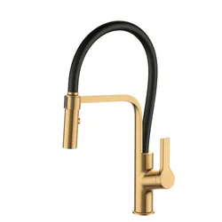 Kitchen Faucet Hot & Cold Brass Sink Mixer Direct Drinking Water Tap Pull Out Spray Nozzle Rotating Single Handle Deck Mounted