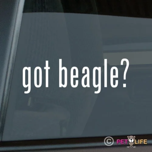 Got Beagle стикер штамповочный станок из винила-#2 beagles оконная наклейка