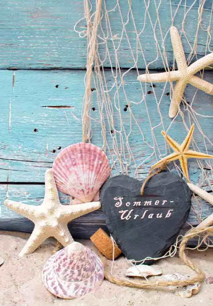 

SHUOZHIKE Vinyl Custom Photography Prop Starfish Beach theme Photo Studio Background T19912-2101