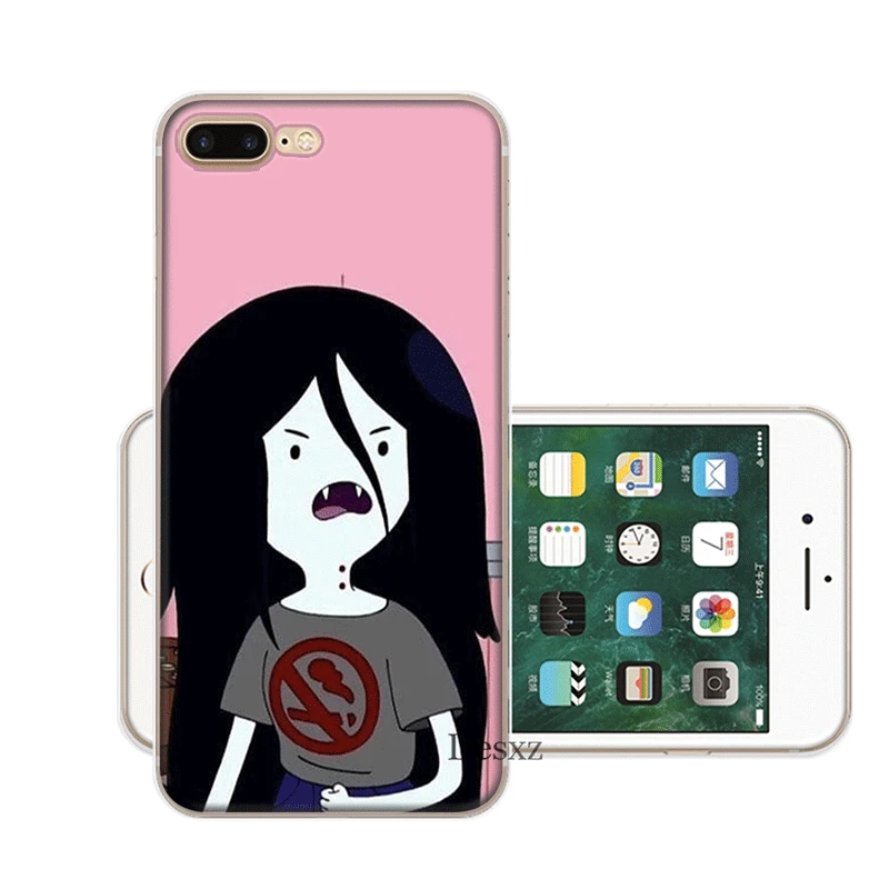 Чехол для iPhone 6 для мобильного телефона 6S 7 8 Plus iPhone 11 Pro XR X XS Max SE 5s 5 Чехол Marceline Adventure Time Эстетическая оболочка