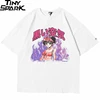 2022 Men Hip Hop T Shirt Streetwear Japanese Cartoon Sexy Girl Tshirt Harajuku HipHop Oversize T-shirt Anime Cotton Tops Tees ► Photo 2/6