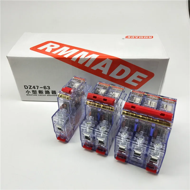 AC220V 400V 6A 10A 16A 20A 25A 32A 40A 50A 63A Мини автоматический выключатель миниатюрный