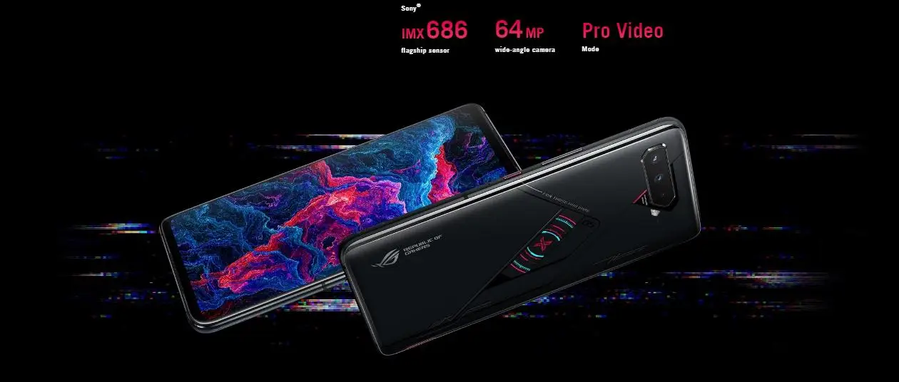 best android cell phone Global Rom ASUS ROG Phone 5 Pro 5G Smartphone 16GB 512GB Snapdragon 888 6000mAh 65W Fast charging ROG Gaming Phone new android cell phones