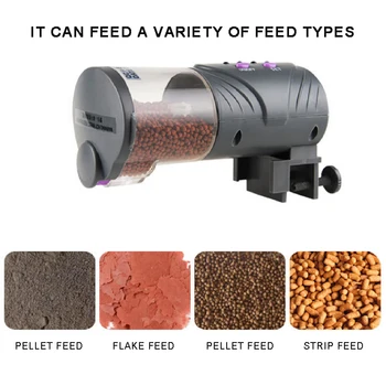 

Fish Tank Auto Food Feeder Digital Automatic Electrical Fish Timer Feeder for Home Aquarium Food Feeding Tools
