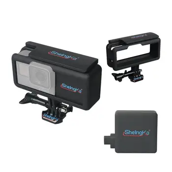 

New 2300mAh External Battery With Camera Case Side For GoPro For Mobile with Type-C Powerbank Frame Hero 5/6/7Black Phones K0Q7