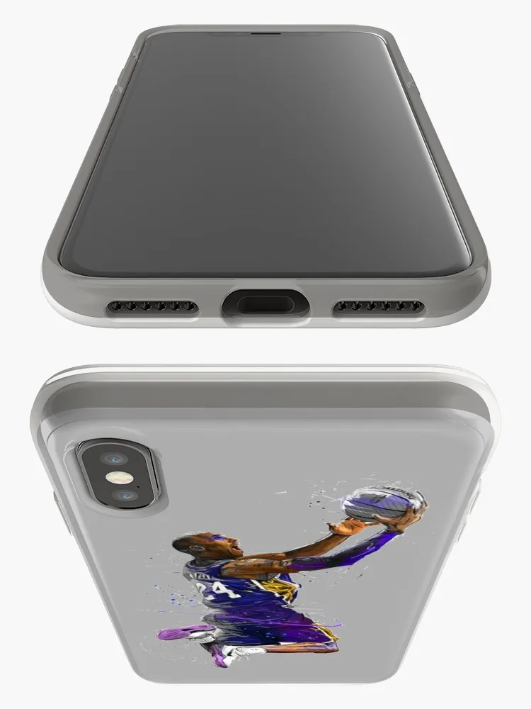 Kobe Bryant Iph чехол для iPhone X XS Max XR чехол для iphone 8 7 6 6S Plus Мягкий силиконовый прозрачный