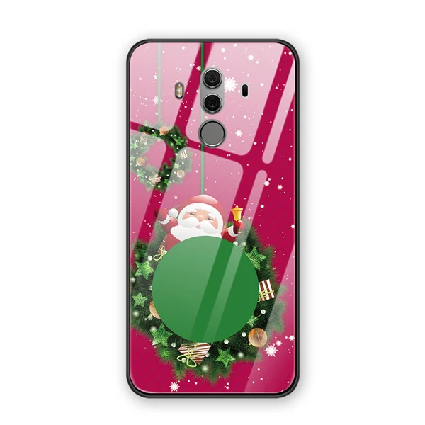 HUAWEI Honor 6X7 7C 7X8 закаленное стекло чехол Рождественская елка для HUAWEI Honor7 7X 7C 6X Honor8 рождественское закаленное стекло - Цвет: 6090