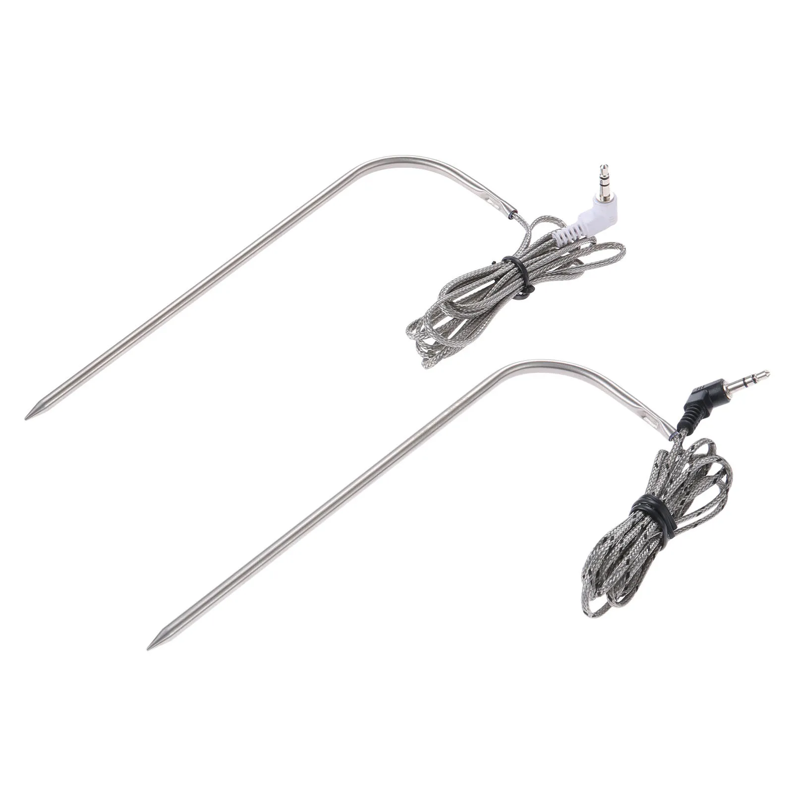 2x Replacement Meat Probe Temperature Probes Bbq For Traeger Wood