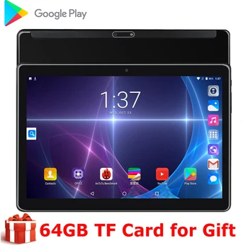 

10.1 inch Tablet Android 9.0 Dual SIM Phone Call Bluetooth WiFI 10 inch 1280x800 IPS Google Market Dual camera Kids Tablet pc