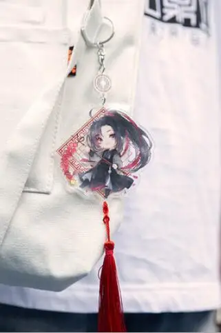 Grandmaster of Demonic Cultivation Wangji Wuxian брелок акриловый MDZS официальная коллекция Прямая поставка