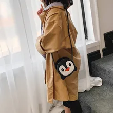 Маленький мини-кошелек для девочек с милыми животными из мультфильмов, кошелек для монет, сумка через плечо, Детская сумочка из искусственной кожи 11,19