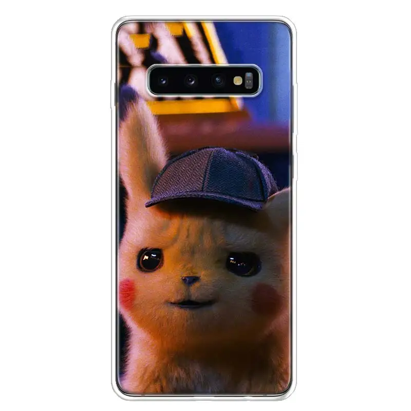 Пикачу обложка фильма чехол для телефона для samsung Galaxy S10+ Note 10 9 8 S9 S8 J4 J6 J8 плюс S7 S6 корпус под плетенную сумку - Цвет: TW003-5