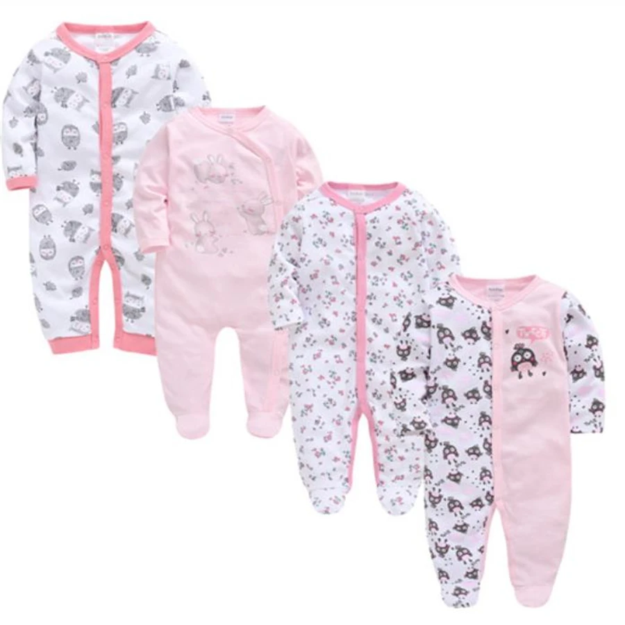 Kavkas/комбинезоны для новорожденных девочек; Ropas Bebe De; Весенний хлопковый комбинезон для малышей; Одежда для новорожденных мальчиков; roupa bebes de - Цвет: 32363740