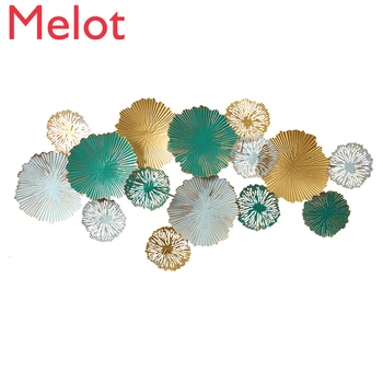 

American Style Wall Hanging Metope Metal Iron Art Originality Home Furnishing Light Extravagant A Living Room Wall Decoration