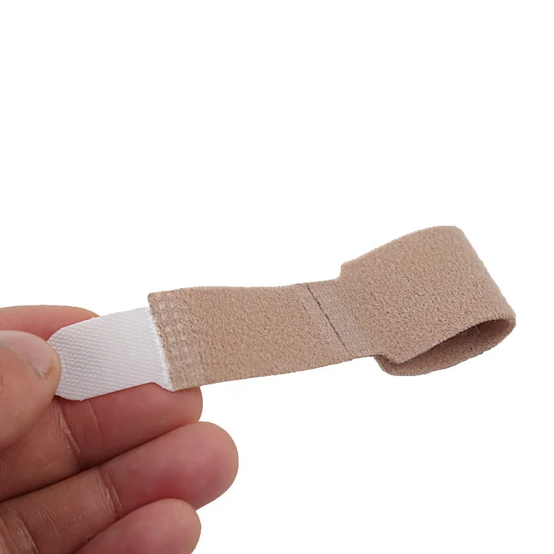 Feet Finger Corrector Insoles Fabric Gel Silicone Tube Bunion Toes Fingers Separator Divider Protector Corns Calluses Pedicure