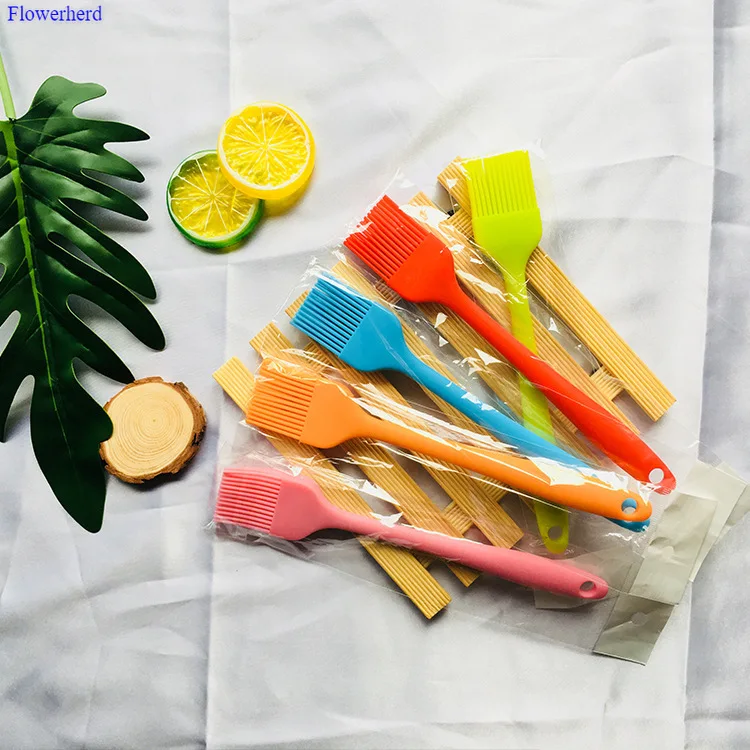 Outil de cuisson pour Barbecue, 5 pièces, outils de cuisson pour Barbecue, beurre, Brochette, brosse, Viande, ustensiles de cuisson en Silicone, cuisson du pain, pâtisserie, huile, crème