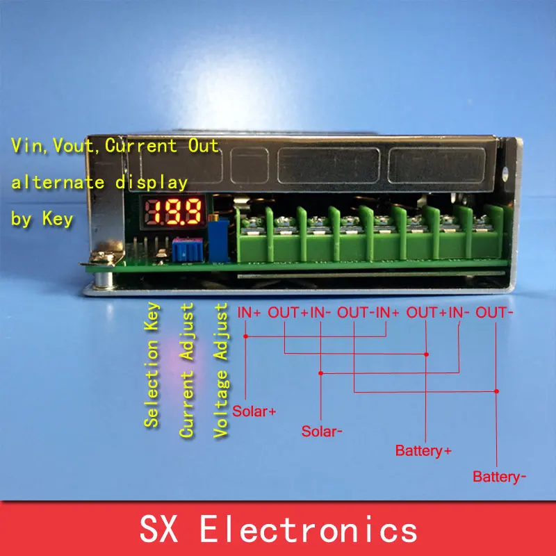 MPPT контроллер солнечного заряда 150V50A понижающий заряд всех видов батареи 12 V-144 V литиевый регулируемый ток