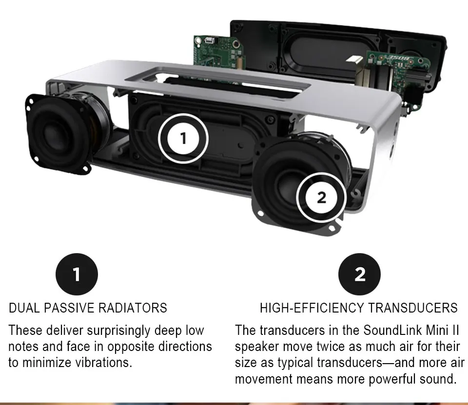 Bose SoundLink Mini II Bluetooth динамик портативный открытый динамик мини 2 глубокий бас звук Громкая связь с микрофоном 10 часов работы от батареи