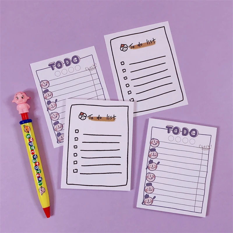 50 листов Ins с известными персонажами из мультфильмов Kawaii Note записная книжка