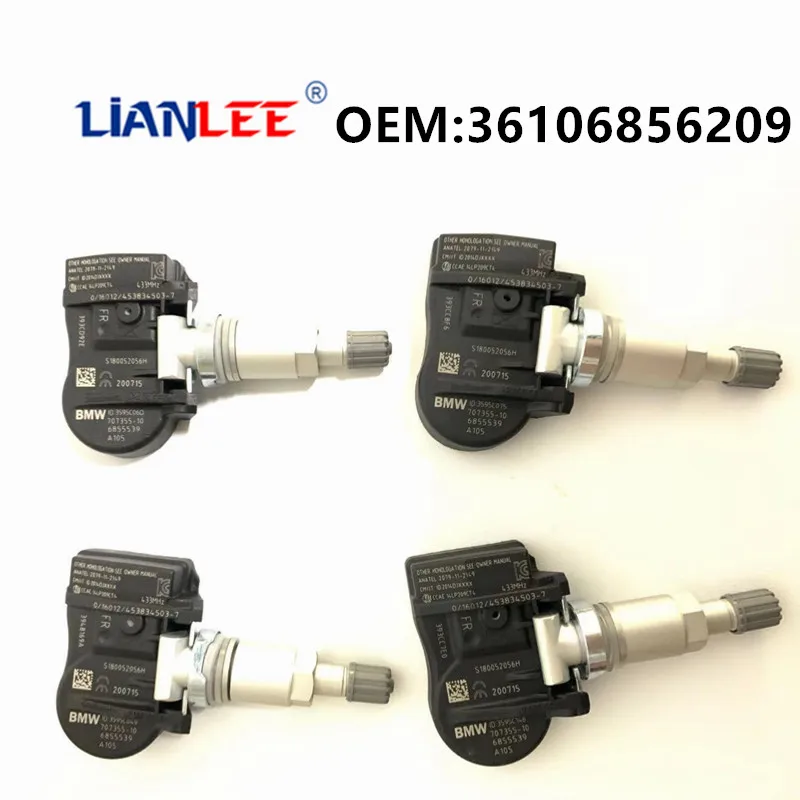 Para BMW 1-Serie F21 Serie 3 F30 F31 F34 2012-2020 TPMS, 433Mhz nuevo TPMS Sensor de presión de neumáticos de 36106856209, 36106881890, 6855539