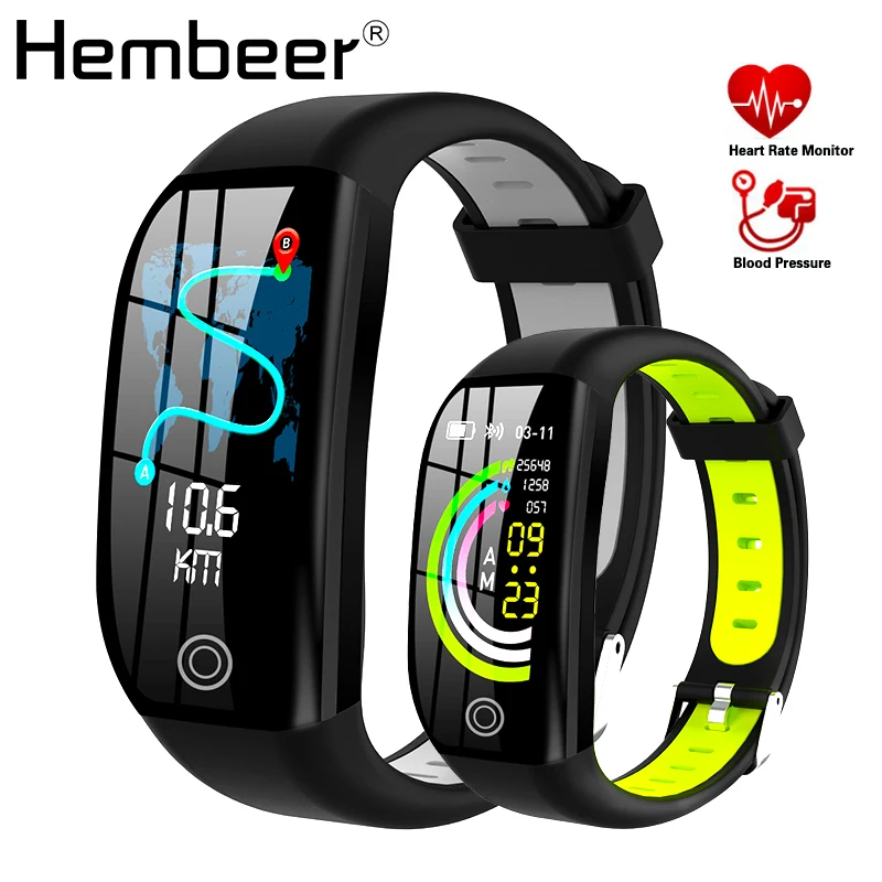 $23.67 Hembeer H21 Smart Bracelet Fitness Tracker Heart Rate Monitor Blood Pressure Watch Clock Colorful