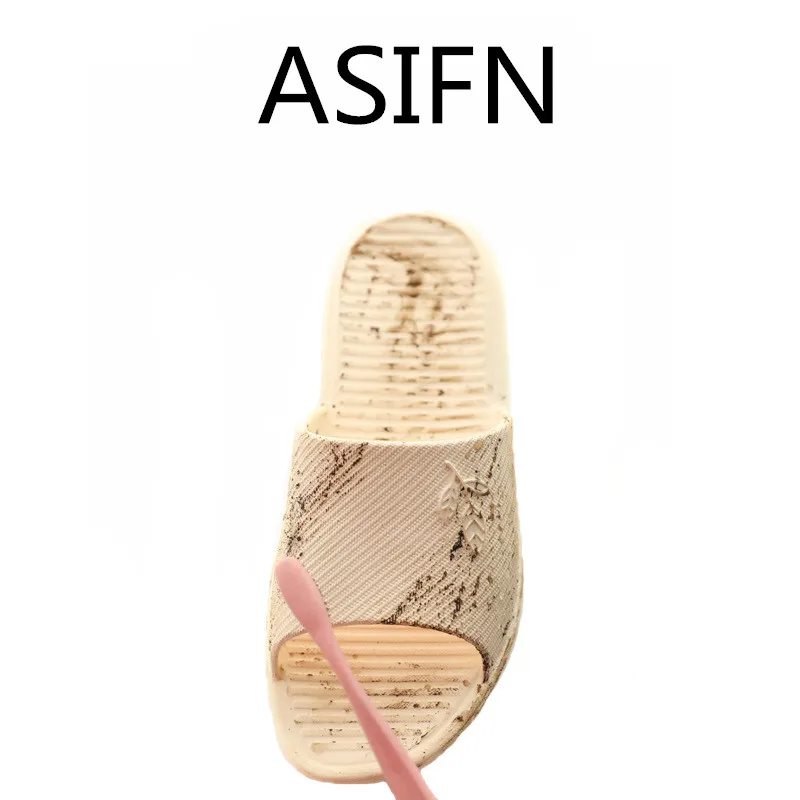 ASIFN/мужские тапочки; сезон лето; дезодорант; EVA; мужские шлепанцы для ванной; женские домашние тапочки без запаха; нескользящие шлепанцы с мягкой подошвой
