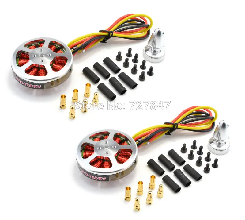 

2pcs 5010 750KV High Torque Brushless Motors For MultiCopter / QuadCopter