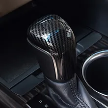 Для Toyota Camry 8th XV70 ABS углеродное волокно оснастки и пасты Стиль Автоматическая коробка передач крышка головки аксессуары