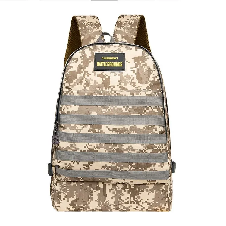 

2018 New Style Chicken Celebrity Style Jedi Survival Level Three Bag USB Rechargeable Cool Backpack Outdoor Sports Backpack