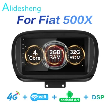 

2GRAM+32GROM DSP 2 din Android 8.1 4G NET Car Radio Multimedia Video Player For Fiat 500X 2014 2015 2016-2019 WiFi Bluetooth