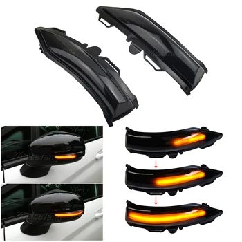 

LED Side Wing Rearview Mirror Dynamic Indicator Flowing Turn Signal Blinker Repeater Light For Ford Fiesta ST Line MK8 2018 2019