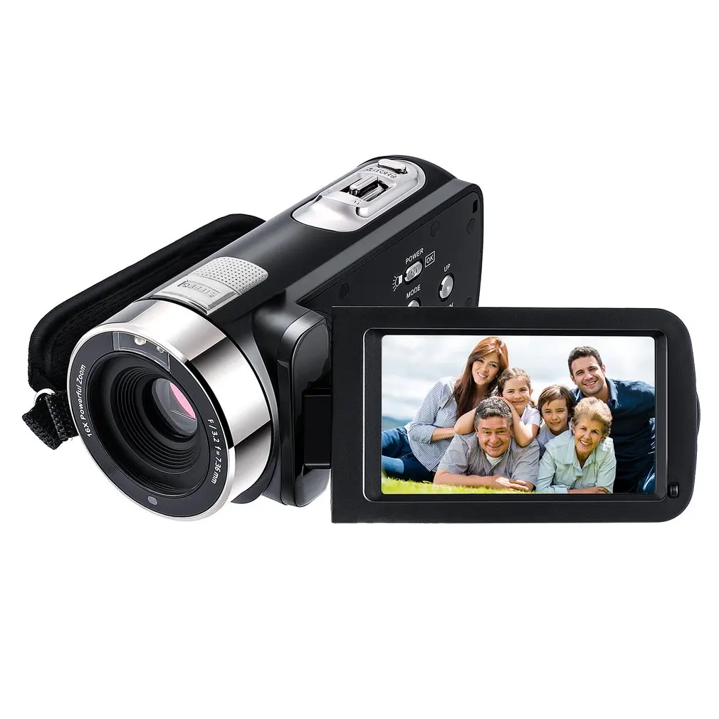 

5.0M HD CMOS Sensor 3.0 inch TFT Flash Digital Camera 24.0 MP FHD LCD Rotation Screen Digital Camera With 16X Digital Zoom