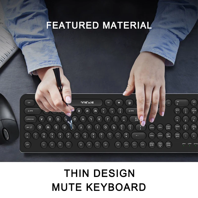 Elegant colorful office keyboard 104 Key Keycaps Set for Mechanical Keyboard for Gaming Mechanical Keyboard 5
