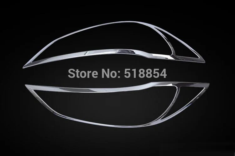 Подходит для 2016 2017 HYUNDAI ELANTRA AVANTE хромированный светильник с передней головкой