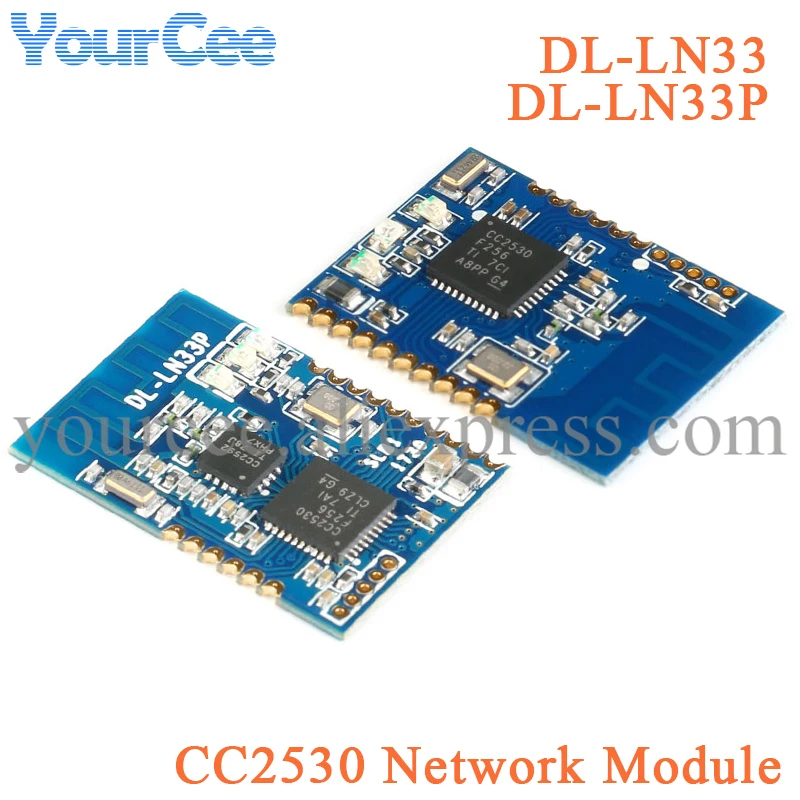 DL-LN33 2 4G Zigbee сетчатый беспроводной модуль сетевой CC2530 UART последовательного порта |