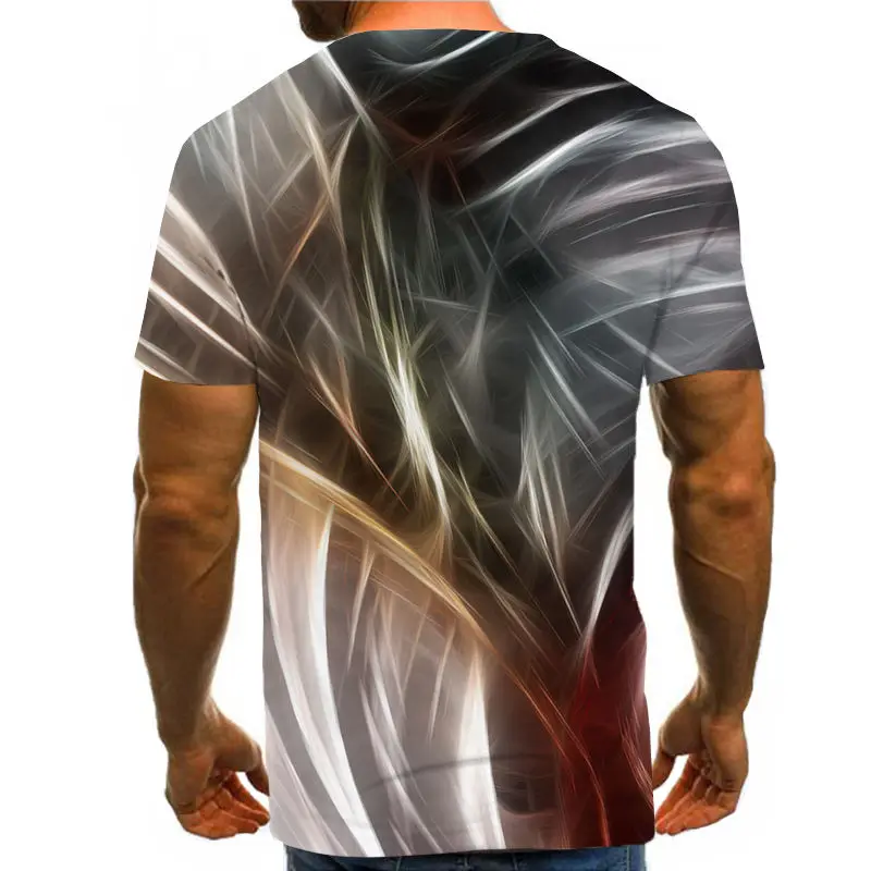 Лидер продаж, космическая облачная футболка для мужчин с коротким рукавом, крутые цветные мужские футболки с облаком, брендовая Летняя мужская одежда, забавная Повседневная 3D футболка
