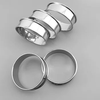 

4pcs Moulds Home Double Rolled Professional Round Mousse Rings Kitchen Cake Muffin Stainless Steel Dessert Crumpet Easy Clean