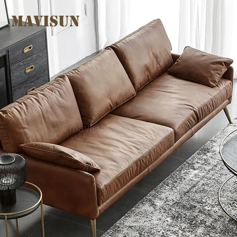 Archeologie Auroch Gevoelig Nordic 3 Seat Couch Voor Grote Appartement Moderne Luxe Lederen Hoekbank L  Vormige Alle Latex Grote Banken familie Gebruikt - AliExpress